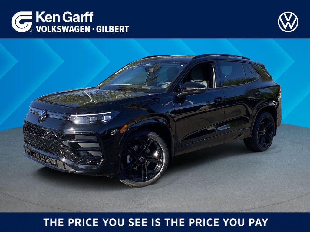 New 2026 Volkswagen Tiguan 2.0T SE R-Line Black