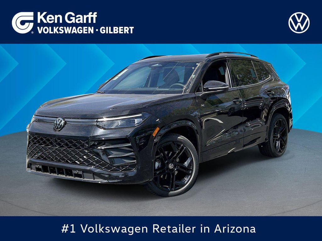 New 2026 Volkswagen Tiguan 2.0T SE R-Line Black