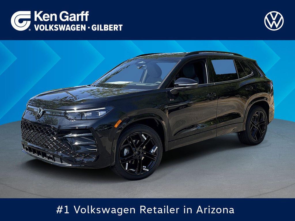 New 2026 Volkswagen Tiguan 2.0T SE R-Line Black