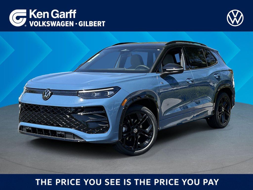 New 2026 Volkswagen Tiguan 2.0T SE R-Line Black