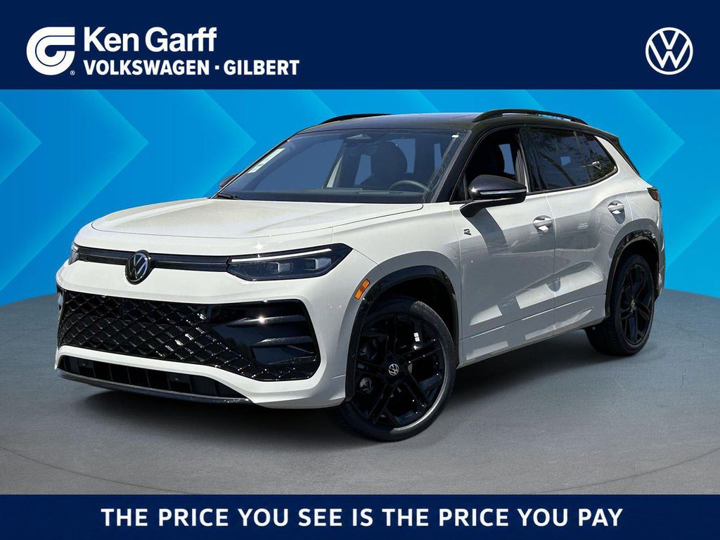 New 2026 Volkswagen Tiguan 2.0T SE R-Line Black