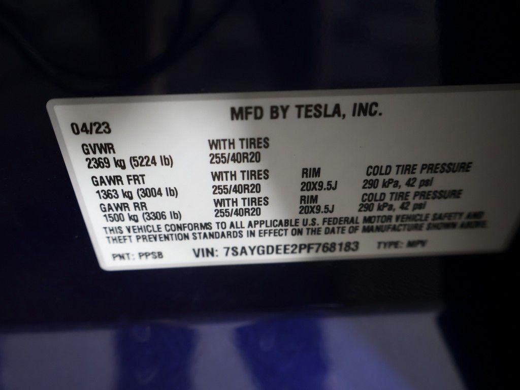صورة مصغرة 52 لـ 2023 Tesla MODEL Y LONG RANGE DUAL MOTOR ALL-WHEEL DRIVE