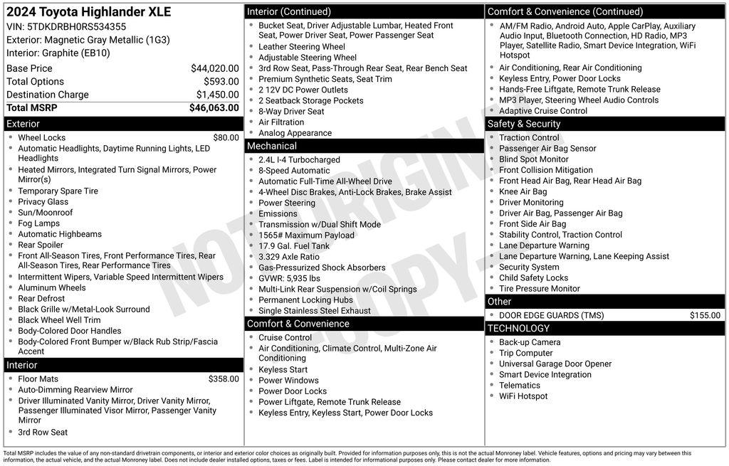 TOYOTA HIGHLANDER - 6