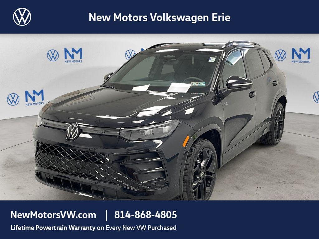 New 2026 Volkswagen Tiguan 2.0T SE R-Line Black