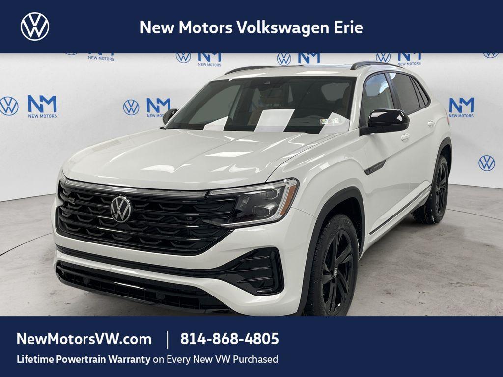New 2026 Volkswagen Atlas Cross Sport 2.0T SEL R-Line Black
