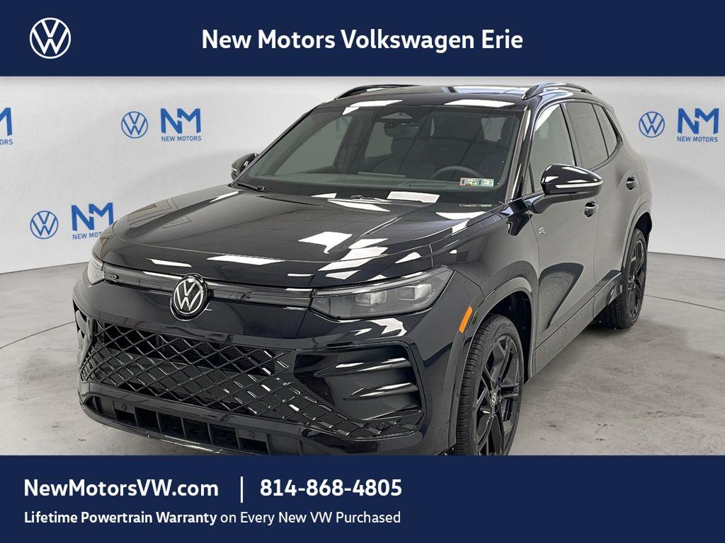 New 2026 Volkswagen Tiguan 2.0T SE R-Line Black