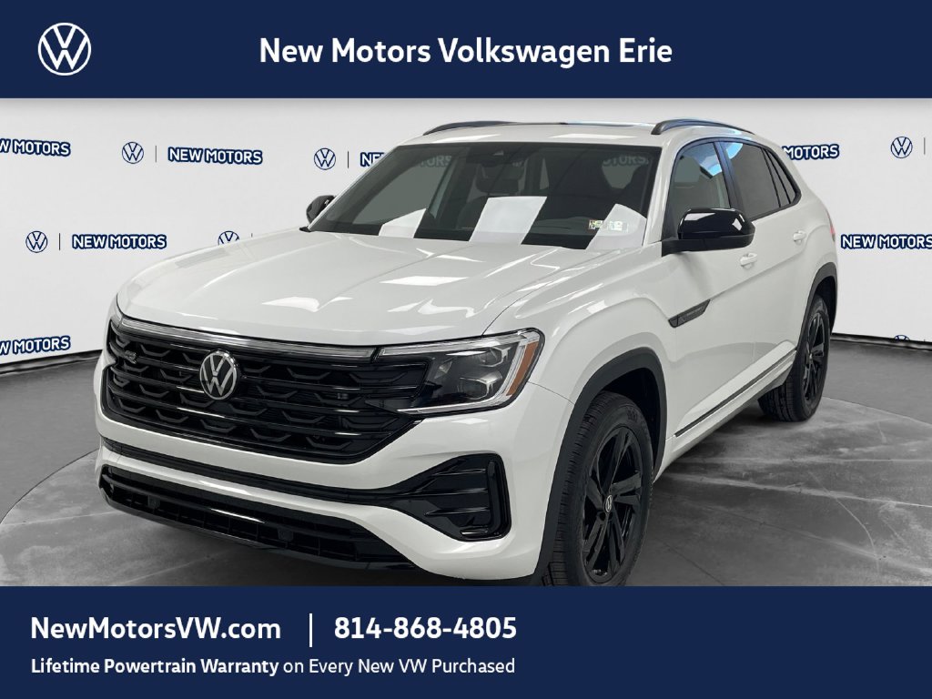 New 2026 Volkswagen Atlas Cross Sport SEL R-Line Black