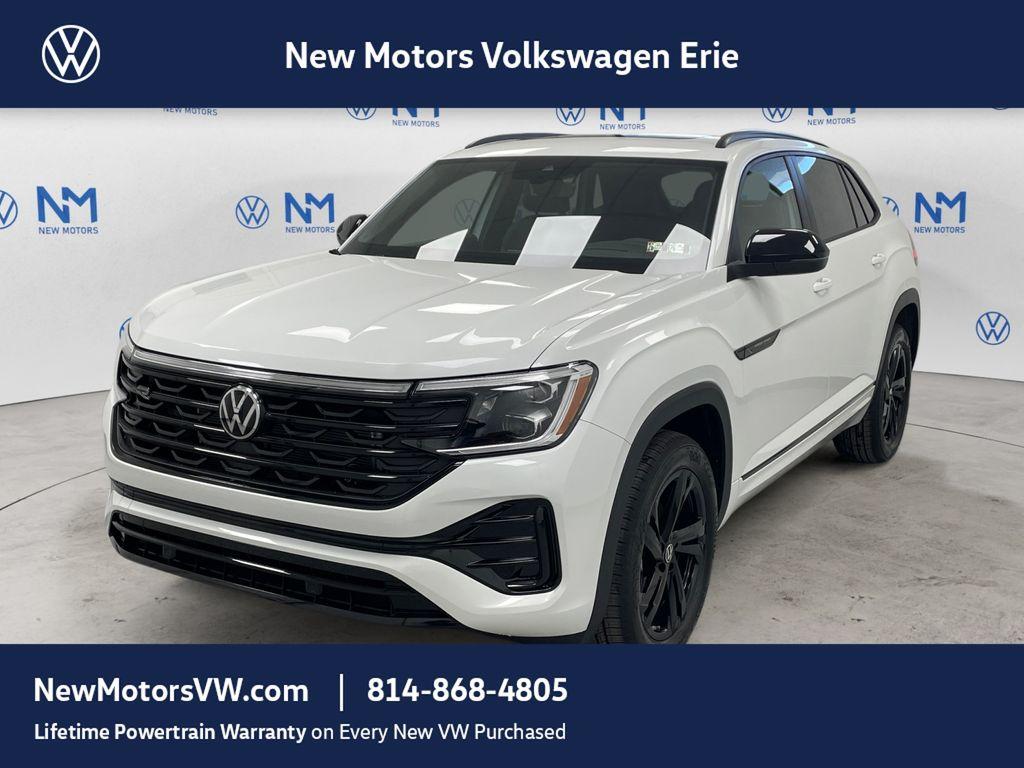 New 2026 Volkswagen Atlas Cross Sport 2.0T SEL R-Line Black