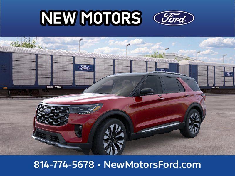 New 2026 Ford Explorer Platinum