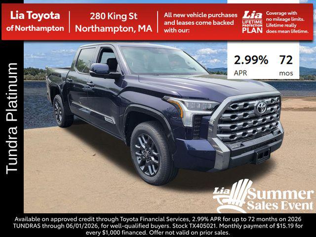 New 2026 Toyota Tundra Platinum