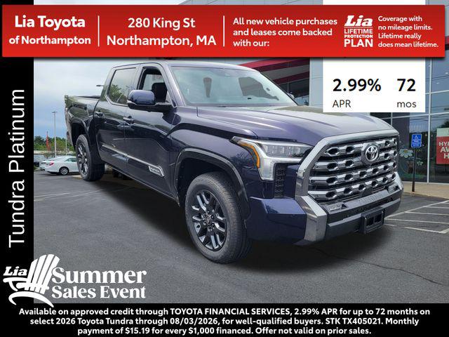 New 2026 Toyota Tundra Platinum