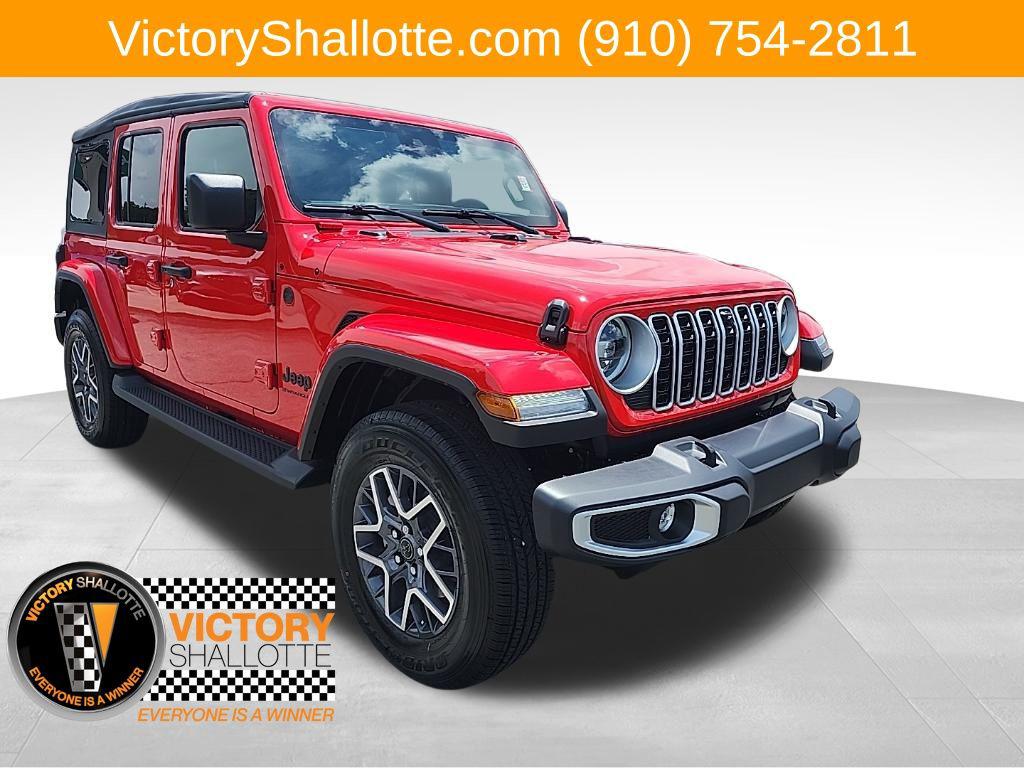 New 2025 Jeep Wrangler 4-Door Sahara 4x4