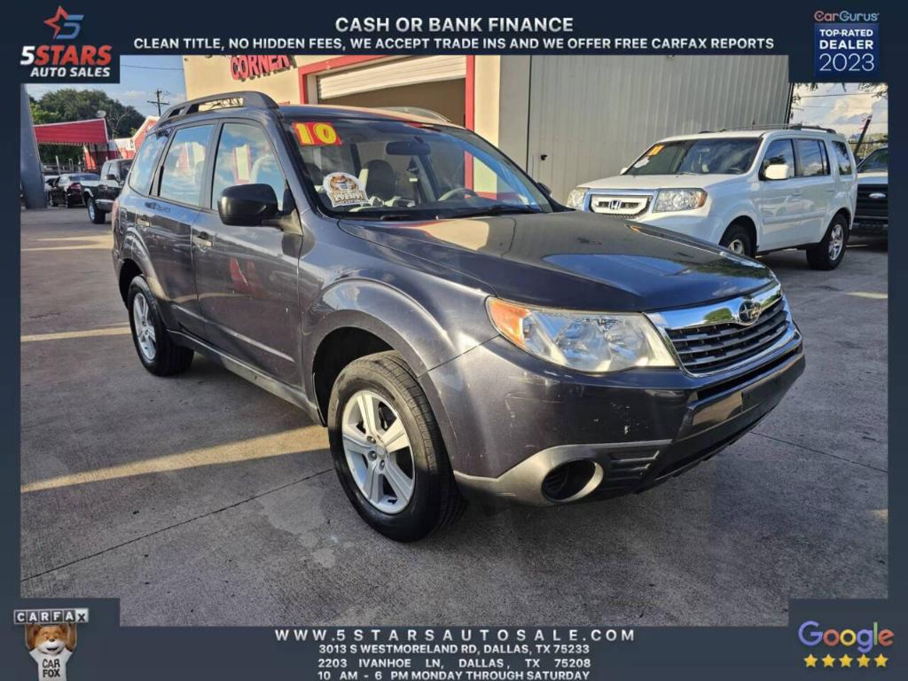 Used 2010 Subaru Forester 2.5X