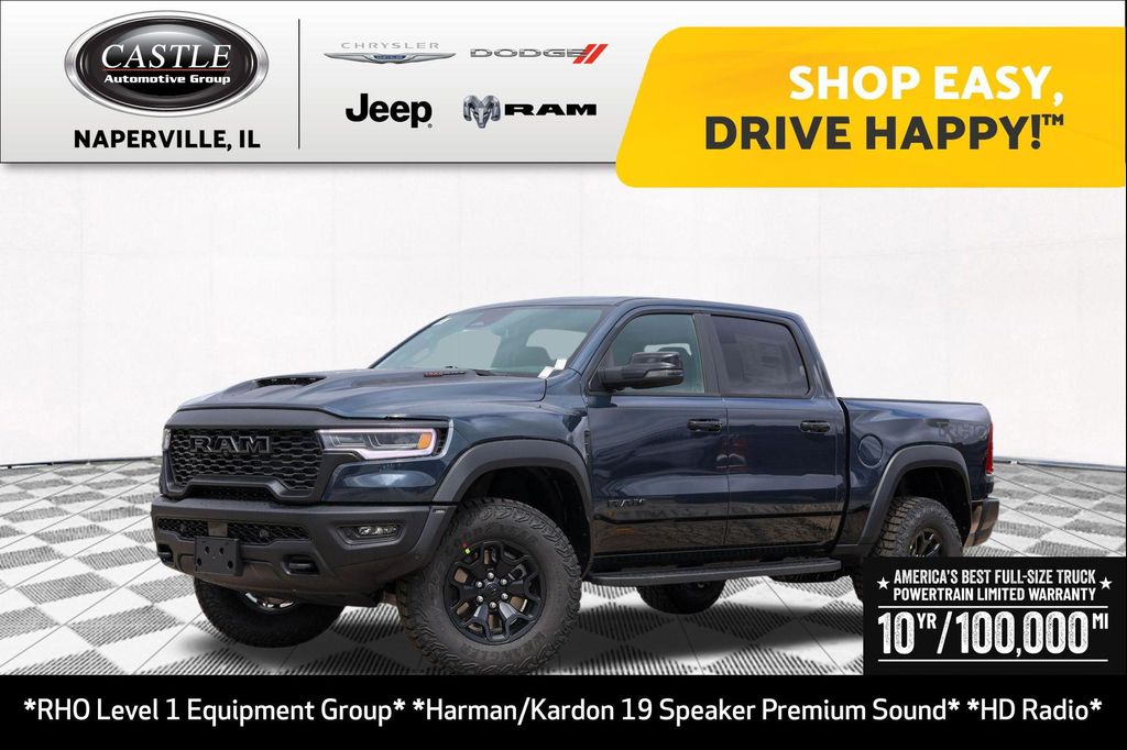 New 2026 RAM 1500 RHO Crew Cab 4x4 5'7' Box