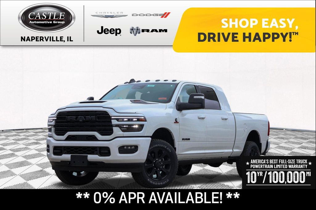 New 2026 RAM 3500 Laramie Mega Cab 4x4 6'4' Box