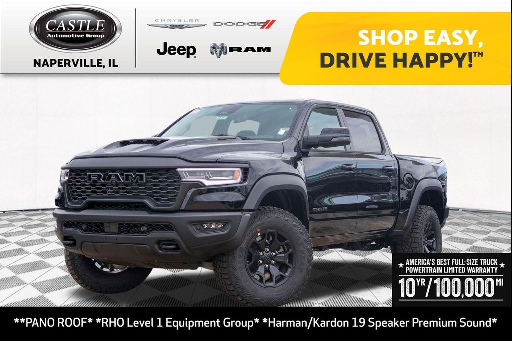 New 2026 RAM 1500 RHO Crew Cab 4x4 5'7' Box
