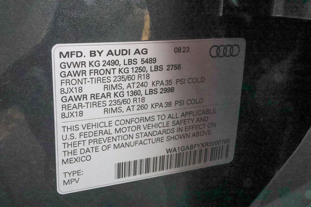 2024 AUDI Q5 45 S LINE PREMIUM — миниатюра 43