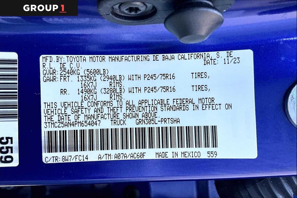 2023 Toyota TACOMA SR5 缩略图 37