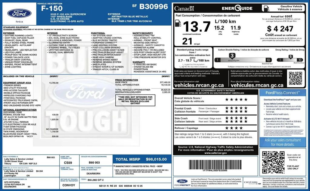 FORD F-150 TREMOR - 9
