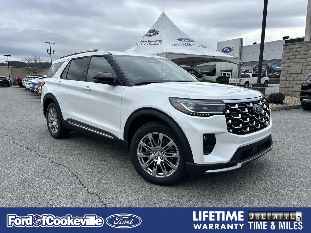 New 2026 Ford Explorer Platinum