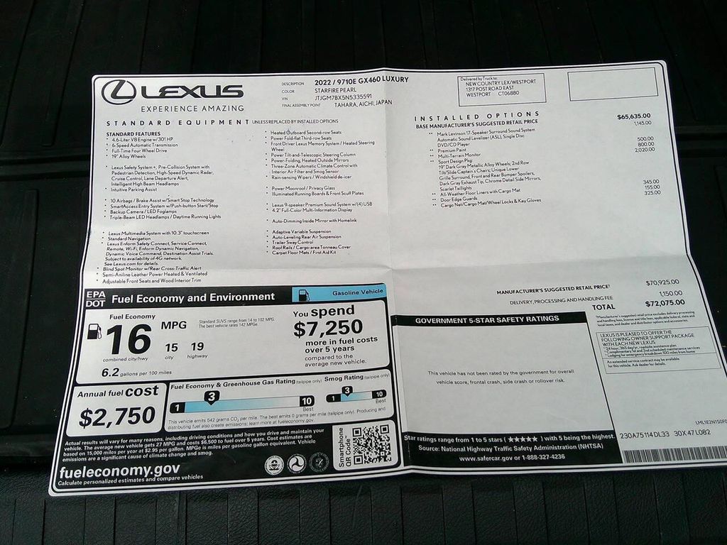 2022 Lexus GX 460 LUXURY 缩略图 49
