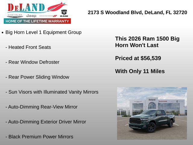 صورة 6 لـ 2026 RAM 1500 BIG HORN/LONE STAR