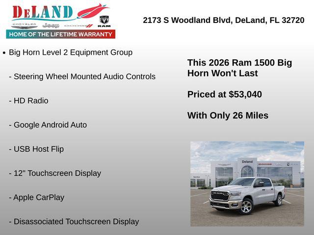 صورة مصغرة 30 لـ 2026 RAM 1500 BIG HORN/LONE STAR