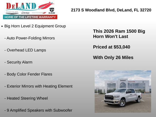 صورة مصغرة 24 لـ 2026 RAM 1500 BIG HORN/LONE STAR