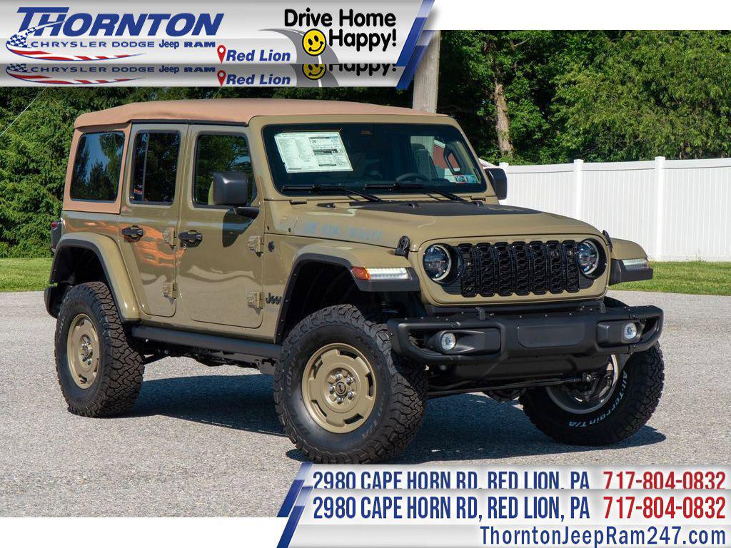 New 2026 Jeep Wrangler Willys