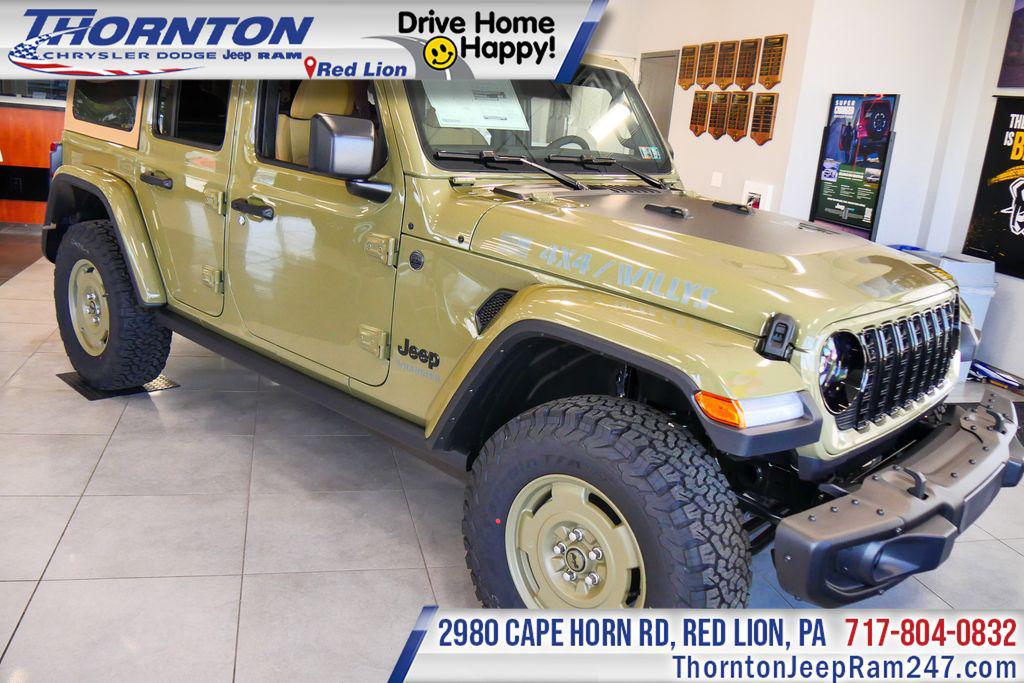 New 2026 Jeep Wrangler Willys