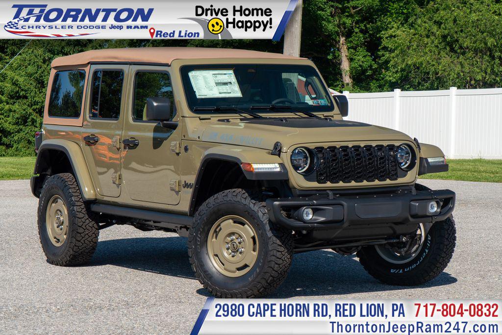 New 2026 Jeep Wrangler Willys