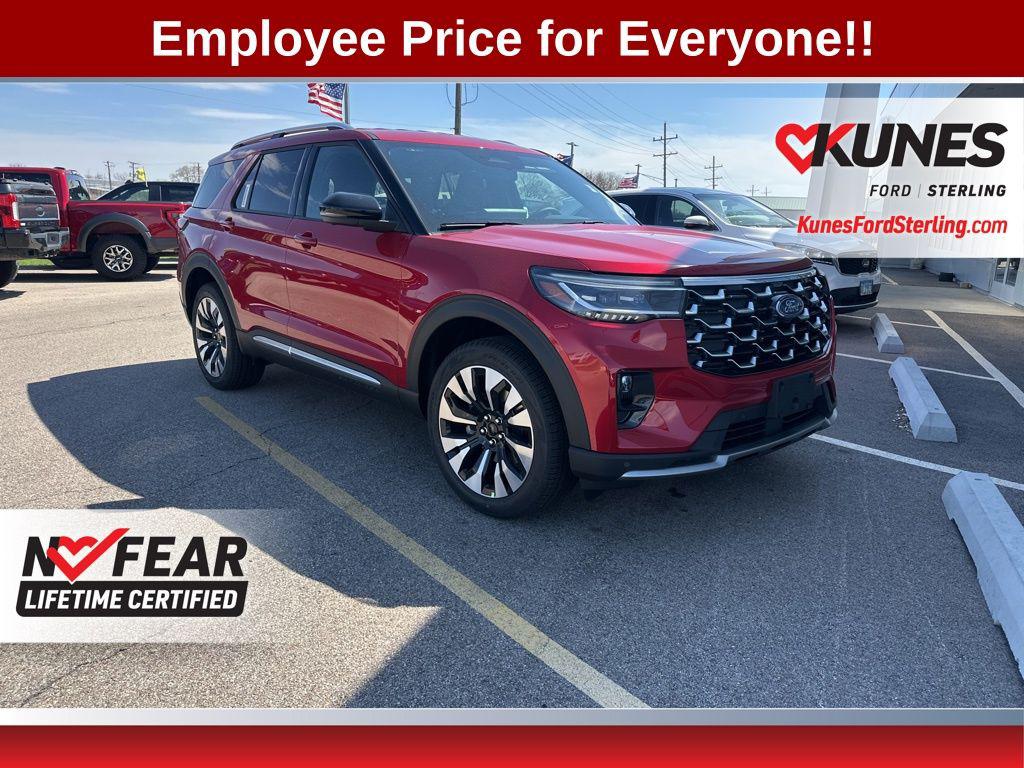 New 2026 Ford Explorer Platinum