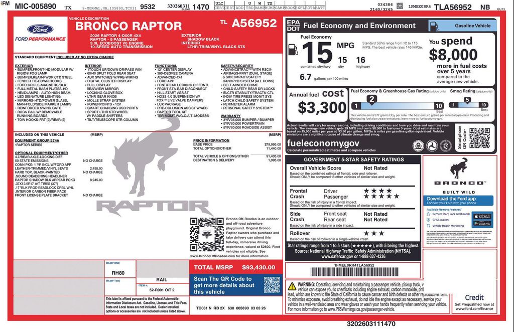 FORD BRONCO RAPTOR - 6