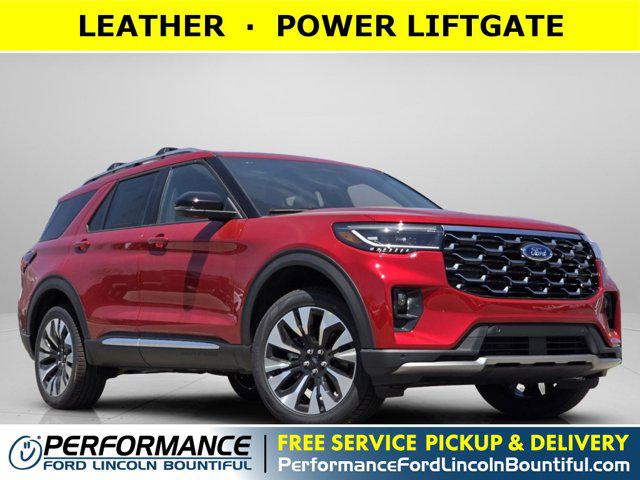 New 2026 Ford Explorer Platinum
