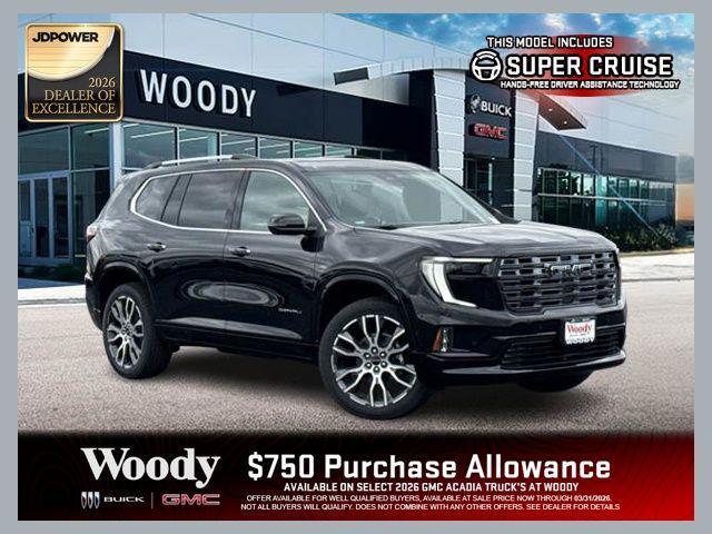 New 2026 GMC Acadia AWD Denali