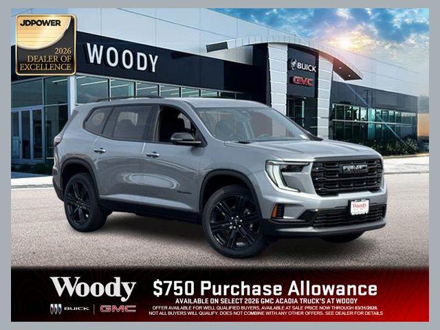 New 2026 GMC Acadia AWD Elevation