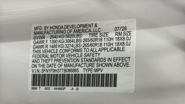 2026 Honda PASSPORT AWD RTL 缩略图 27