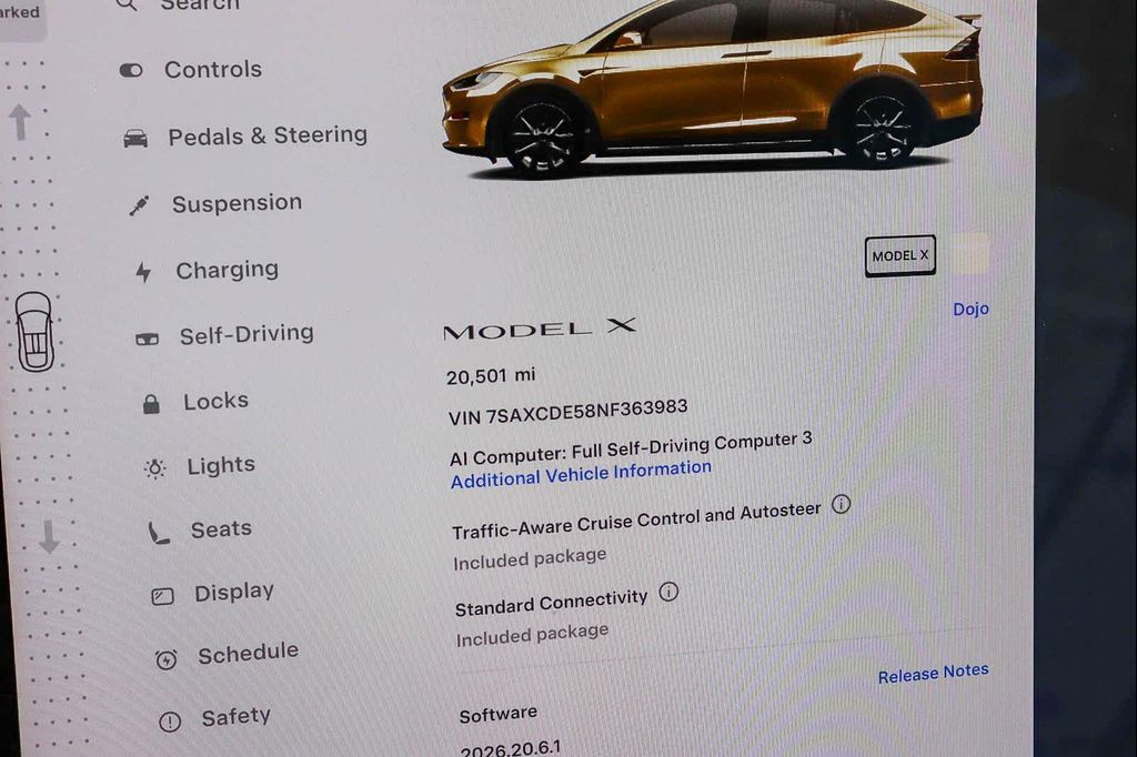 2022 Tesla MODEL X DUAL MOTOR ALL-WHEEL DRIVE 缩略图 29