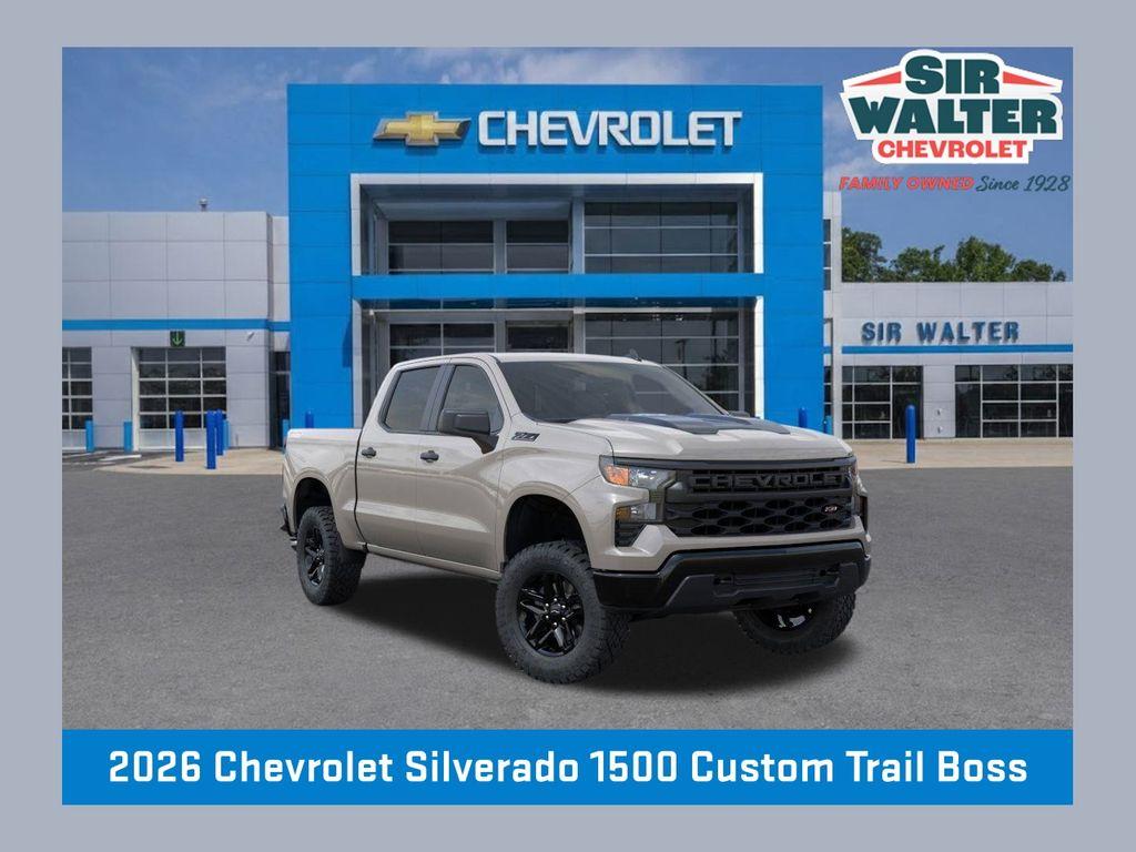 New 2026 Chevrolet Silverado 1500 Custom Trail Boss