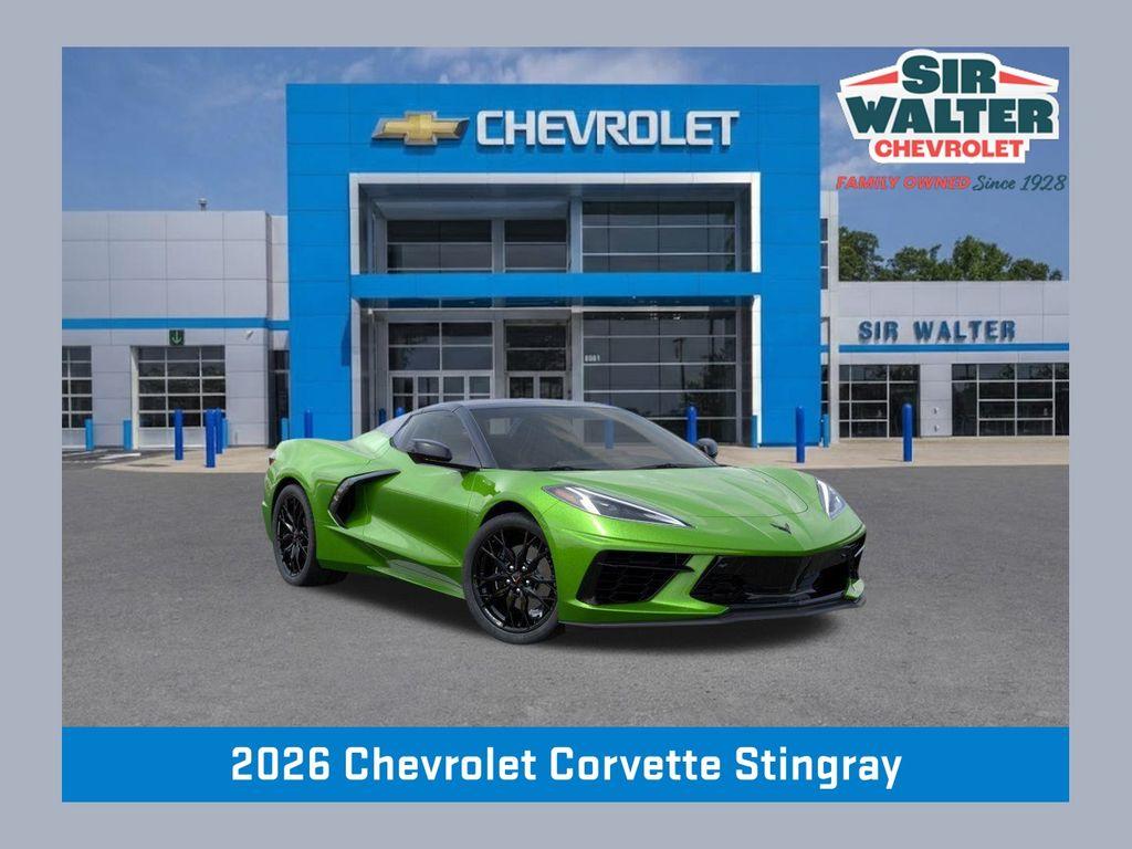New 2026 Chevrolet Corvette Stingray w/2LT