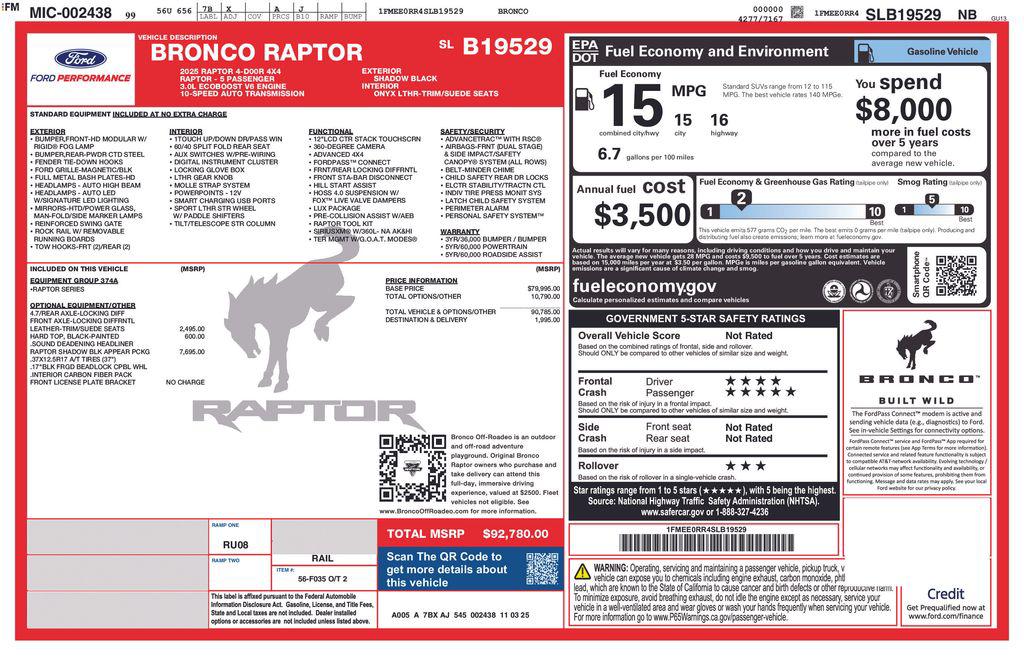 FORD BRONCO RAPTOR - 3