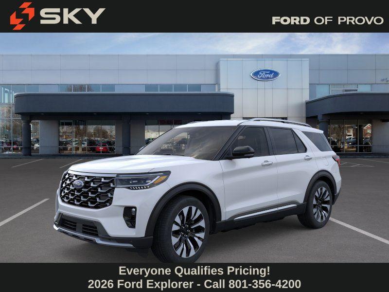 New 2026 Ford Explorer Platinum