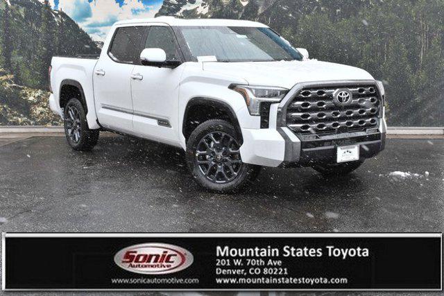 New 2026 Toyota Tundra Platinum