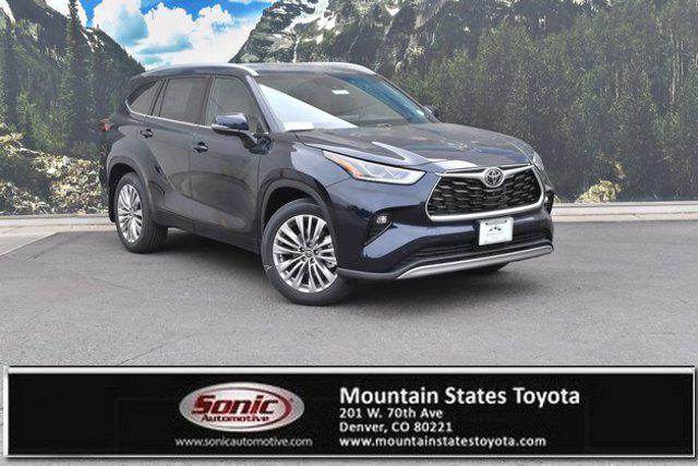 New 2026 Toyota Highlander Platinum