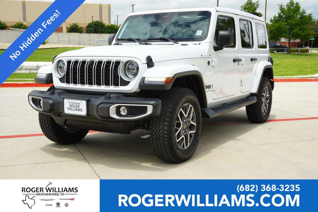 New 2025 Jeep Wrangler 4-Door Sahara 4x4
