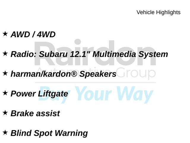 New 2026 Subaru Outback Wilderness