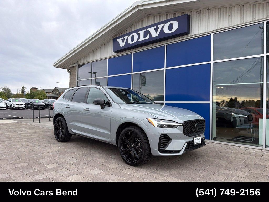 New 2026 Volvo XC60 Plug-In Hybrid Black Edition Ultra, T8 AWD Electric/Gasoline, Dark