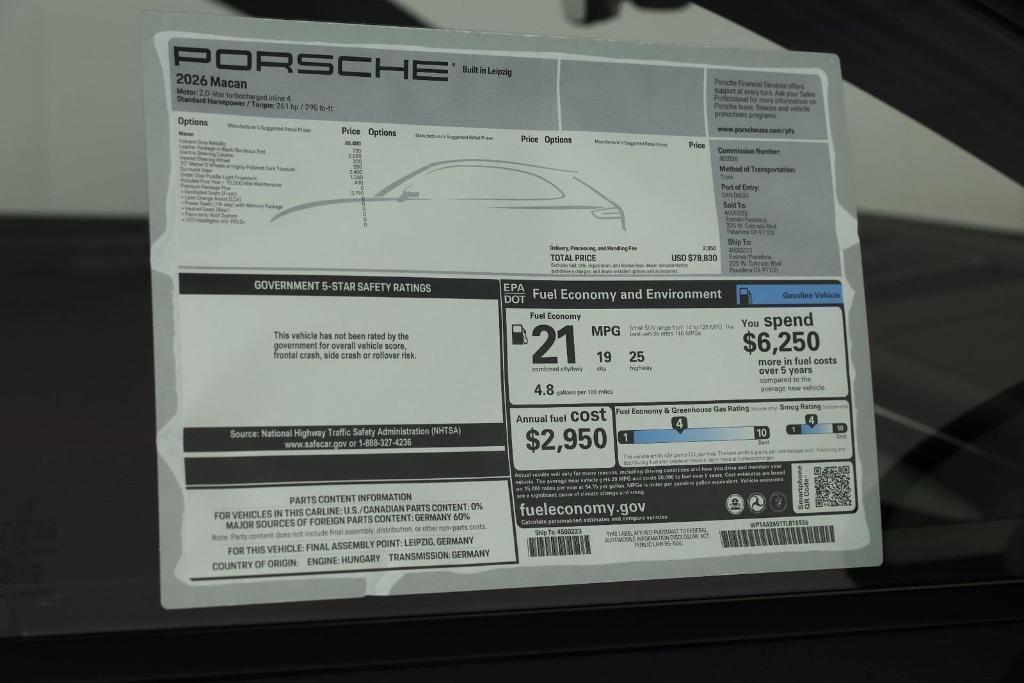 2026 Porsche MACAN BASE thumbnail 25