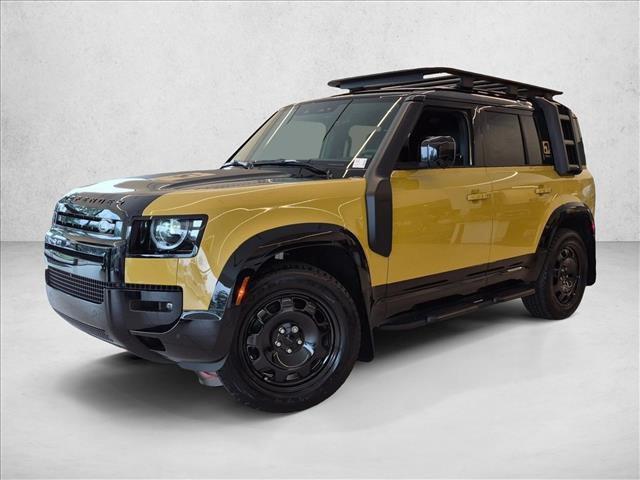 New 2026 Land Rover Defender P400 Trophy Edition Deep Sandglow