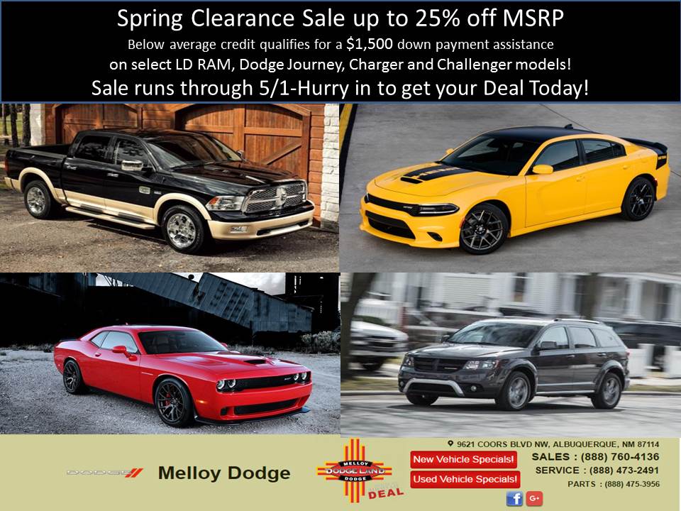 Melloy Dodge, Albuquerque Dodge Ram Dealer